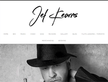 Tablet Screenshot of jefkearns.com